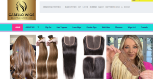 CABELLO WIGS manufacturer & exporter of human hair extensions and wigs
