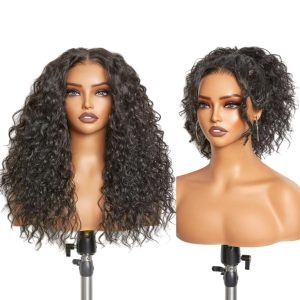 Curly closure wigs