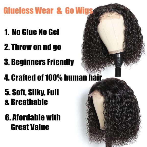 Curly Closure Wig – 100% Remy Virgin Human Hair | Natural Black Brown | 8''–32'' | For African Ladies, Alopecia & Cancer Patients - Image 3