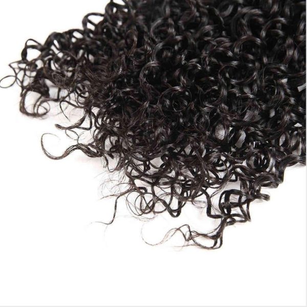 Curly Virgin Hair Weft Bundles – 100% Remy Human Hair | Natural Color | 8"–30" - Image 3