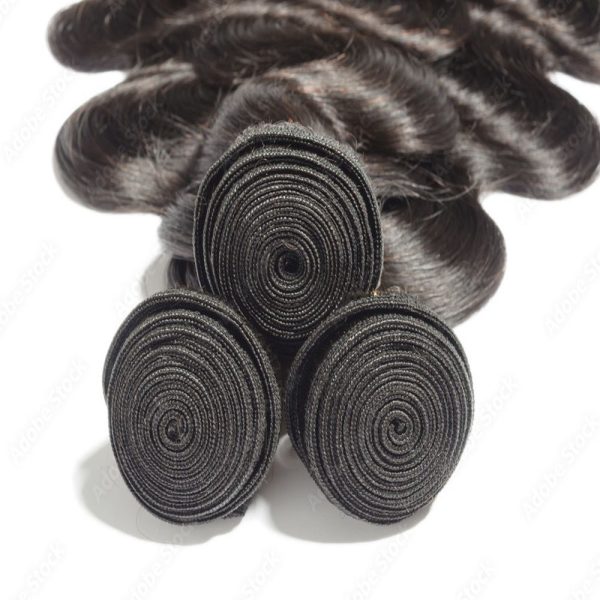 Curly Virgin Hair Weft Bundles – 100% Remy Human Hair | Natural Color | 8"–30" - Image 6