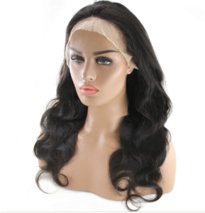 Front Lace 13x4 Wig for Women | 100% Virgin Remy Human Hair | Natural Wavy Black | Glueless Adjustable Swiss Lace Wig | Ready to Wear