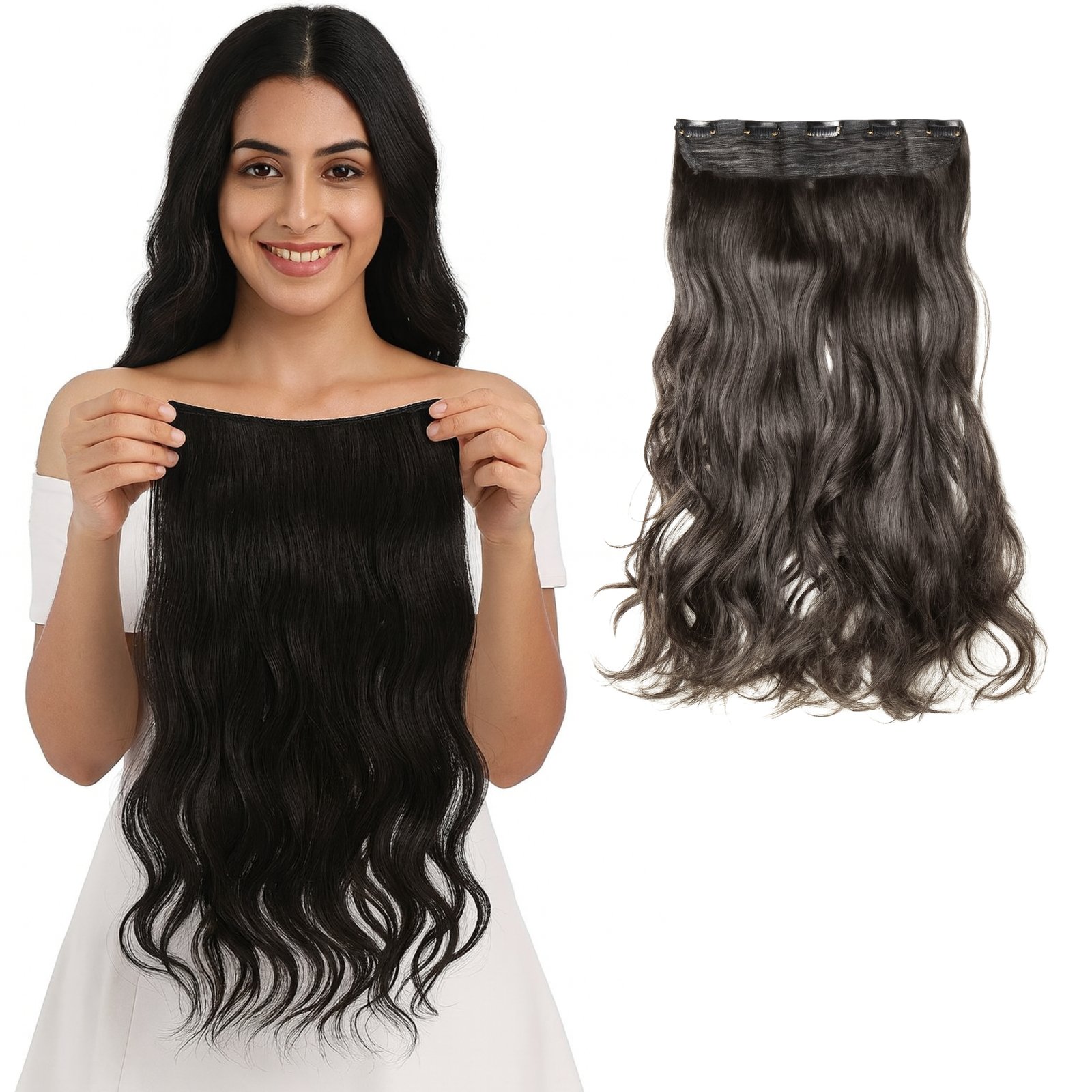 clip-on-human-hair-extensions-natural-wavy-5-clips-100g-20-inch