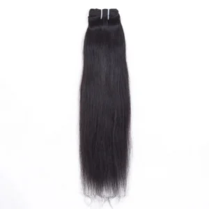 Natural Straight Human Hair Weft Bundle 100g - Raw Virgin Hair